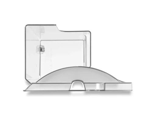 Grauer Transparenter Abfallbehalter-Miele Flash Sale