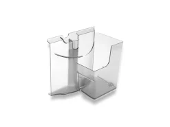 Grauer Transparenter Abfallbehalter-Miele Flash Sale
